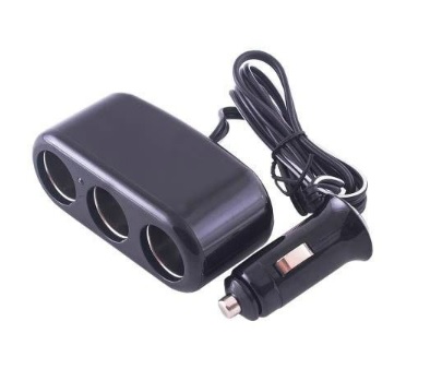 Разветвитель прикуривателя 3 гнезда  SKYWAY