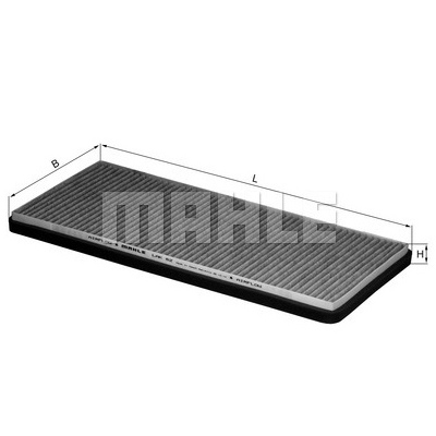 MAHLE Фильтр салонный угольный LAK 62 Z0322 (CUK 5366)