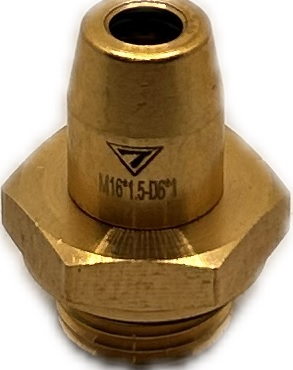 H1.M16x1,5 D6x1mm