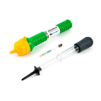 Ареометр универсальный ТОП АВТО (электролит+тосол) в пласт. тубе с воронкой, АУП