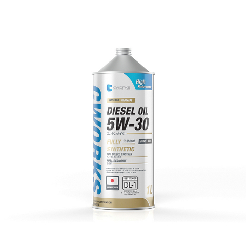 SUPERIA CWORKS DIESEL OIL 5W-30 DL-1, 1L Масло моторное, Япония