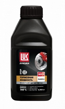 ЛУКОЙЛ Тормозная жидкость DOT4 КЛАСС 6  0.455 кг