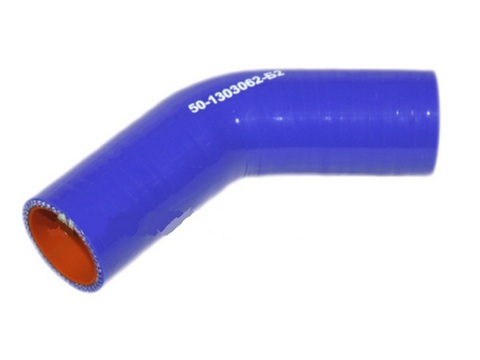 Патрубок силиконовый для Спец Тех. МТЗ радиатора нижний 50-1303062-Б2 (L170 d36 угол 135 град)