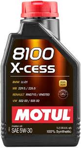 MOTUL 8100 X-cess 5w30 100% Synthetic  1 л (синтетическое)