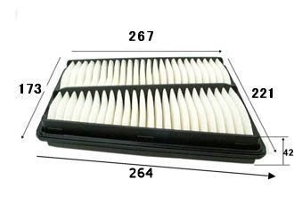 Фильтр воздушный VIC A-842 Япония РАСПРОДАЖА