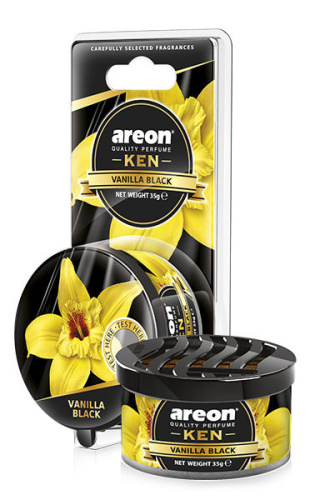 Ароматизатор на панель AREON KEN BLISTER Vanilla Black 704-AKB-16