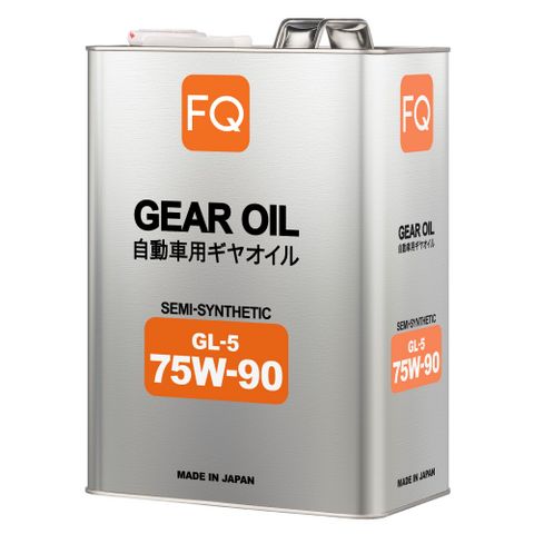 FQ  GEAR GL-5   75W-90   SEMI-SYNTHETIC   4л  масло трансмиссионное