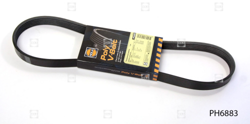 Ремень поликлиновой Калина 6PK883  PH6883   HOLA