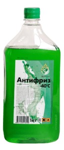 Жидкость охлаждающая Антифриз -40 зеленый, канистра 1кг BelProm