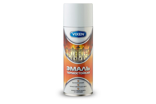 VX-53001 Эмаль термостойкая, белая, аэрозоль 520 мл