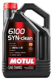 MOTUL 6100 SYN-CLEAN 5W40 4л масло моторное