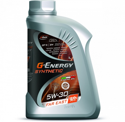 G-Energy Synthetic Far East 5w30 API SN ILSAC GF-5  1 л (масло синтетическое) НОВЫЙ