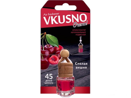 Ароматизатор подвесной бочонок  Fresco Vkusno Вишня AR1VB007 AZARD