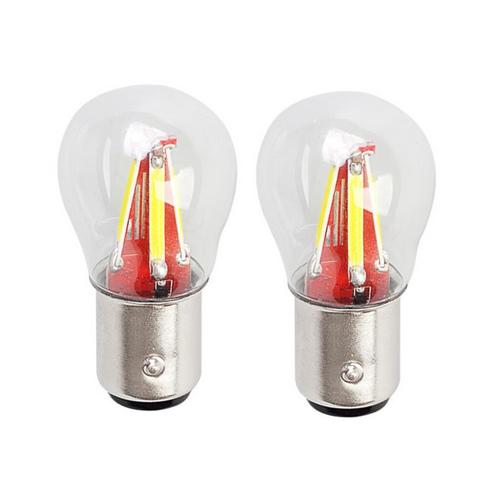 Светодиод 12V21-24 ORANG (YELLOW) S25 ВА15S б/отраж. (1 шт)   МАЯК
