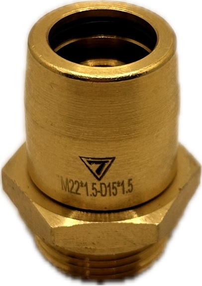H1.M22x1,5 D15x1,5mm