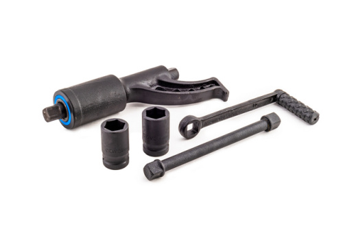 Гайковерт 260мм, на подшипниках, с удлинителем, с головками 32 и 33мм LW-260BE 