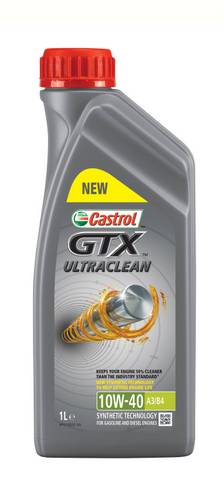 Castrol GTX Ultraclean10w40 A3/B4 1 л (масло моторное)