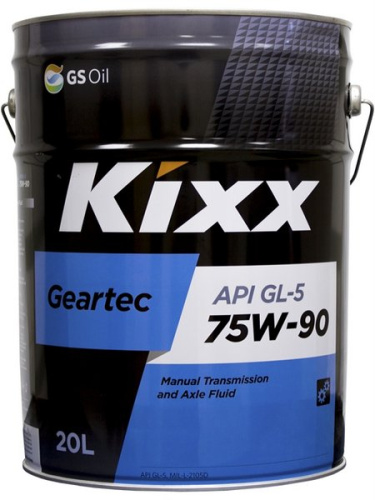 KIXX_Geartec API GL-5_75W-90_20L