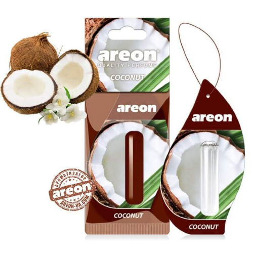 Ароматизатор гелевый AREON LIQUID 5 ML Coconut 704-LR-18