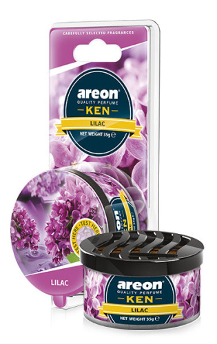 Ароматизатор на панель AREON KEN BLISTER Lilac 704-AKB-10