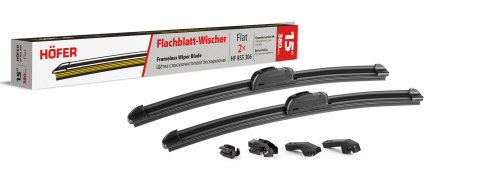 Щетка стеклоочистителя бескаркасная 380 мм (2шт) HF 855 306