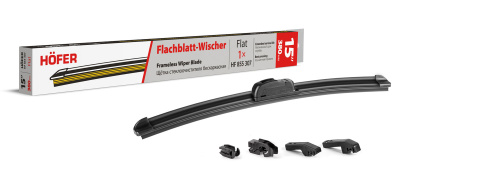 Щетка стеклоочистителя бескаркасная 380 мм (1шт) HF 855 307