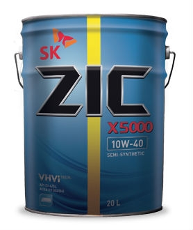 ZIC NEW  X 5000 10 40  CI-4 20л