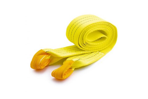 Буксировочный трос РОСТРОС ПРЕМИУМ 21 т 2 петли, 5 метров, сумка, 18021С , ТОП АВТО