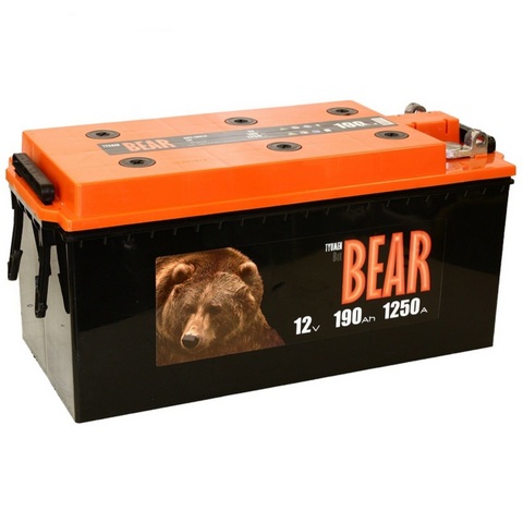 Аккумулятор Тюмень 6СТ-190 BATBEAR БОЛТ  1320А 518х228х240