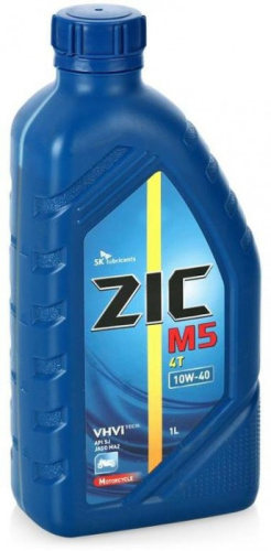 ZIC M5 4T 10w40  1л масло моторное
