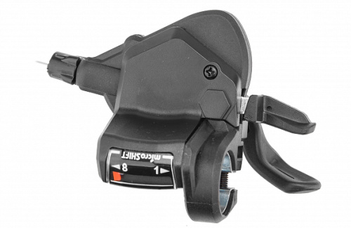Шифтер/манетка правый Microshift TS39-8R 8-ми скор. с тросом 2050 мм, арт. 590123