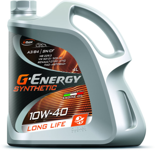 G-Energy Synthetic Long life 10W-40 SN/CF  (4л) синт