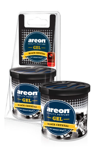 Ароматизатор на панель Areon GEL CAN Blister Black Crystal 704-GCB-05