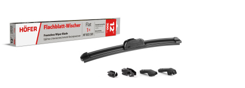 Щетка стеклоочистителя бескаркасная 300 мм (1шт) HF 855 301