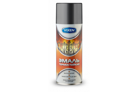 VX-53003 Эмаль термостойкая, графит, аэрозоль 520 мл