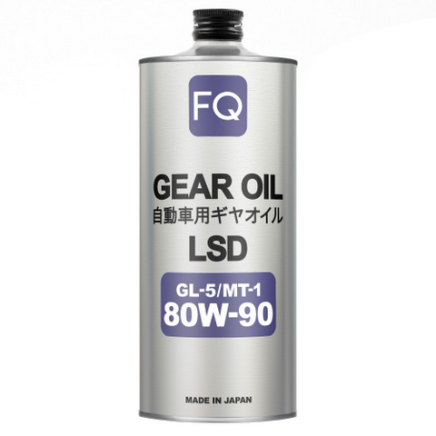 FQ  GEAR GL-5/MT-1  LSD   80W-90   1л  масло трансмиссионное