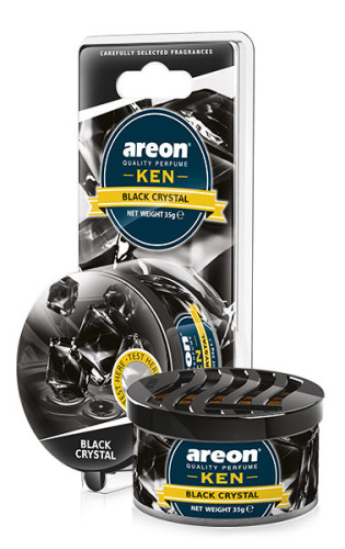 Ароматизатор на панель AREON KEN BLISTER Black Crystal 704-AKB-03