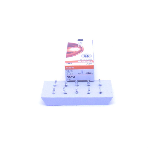 2722 ЛАМПА 12V 2W W2X4.6d OSRAM (10шт)
