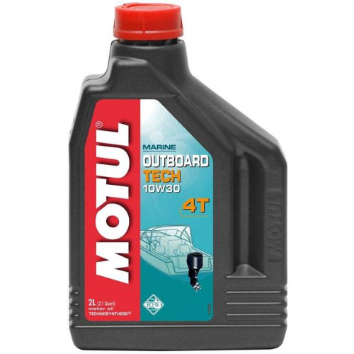 MOTUL Outboard TECH 4T 10W30 1л масло моторное (для лодок и катеров)