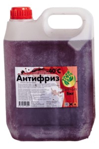Жидкость охлаждающая Антифриз -40 красный, канистра 5кг.BelProm