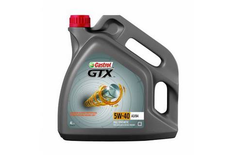 Castrol GTX 5w40 A3/B4 4 л (масло моторное)