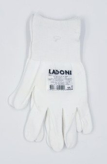 Перчатки нейлон белые без покрытия (4384 Р)