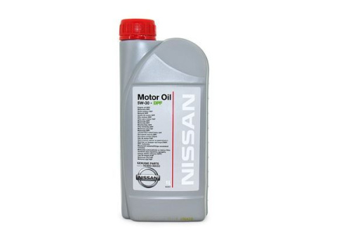 NISSAN  5W30  SM/CF,  1 л (масло синтетическое) пласт.канистра