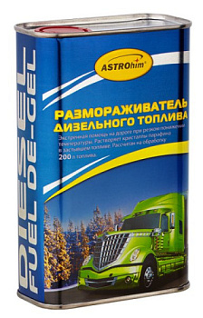 АС-193 Размораживатель дизельного топлива, жестяная канистра 1 л