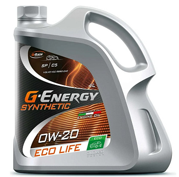 G-Energy Synthetic Eco Life 0w20 4л