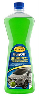АС-420 Концентрат летней жидкости стеклоомывателя BugOff 1к4, 1 л