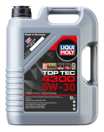LIQUI MOLY Top Tec 4300  5w30  C2   5 л (масло синтетическое)  2324