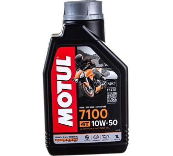 MOTUL 7100 4T 10w50  SN/SG, MA2   1 л (масло синтетическое) 112883/104097