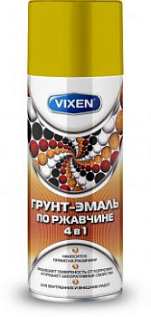 VX-517040 Грунт-эмаль по ржавчине 4 в1, серое окно, аэрозоль 520 мл