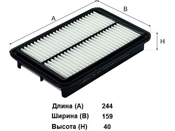 Фильтр воздушный AG 066 \1109012U8010\GOODWILL    JAC J3  (13-)